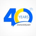40 years old celebrating classic logo.
