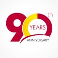 90 years old celebrating classic logo.