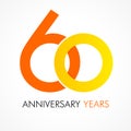 60 years old celebrating classic logo.