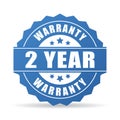 2 years warranty icon