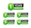 Years warranty shield label. Assuring Quality and Durability with Extended Warranty Coverage