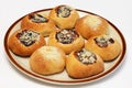 Yeast buns Royalty Free Stock Photo