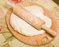 Yeast dough preparation Royalty Free Stock Photo