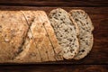 Yeast free healthy homemade bread Royalty Free Stock Photo