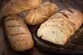 Yeast free healthy homemade bread Royalty Free Stock Photo