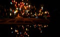 Yee Peng lantern festival in Chiang Mai Thailand