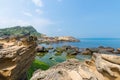 Yehliu Geopark, Taiwan. Royalty Free Stock Photo