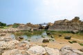 Yehliu Geopark, Taiwan. Royalty Free Stock Photo