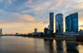 View of Yekaterinburg-City on sunset. Russia