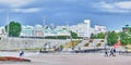 Yekaterinburg, Russia. View of the Historical Square and Sevastyanov`s House Royalty Free Stock Photo