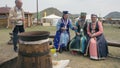 YELANTSY, RUSSIA - JULY 15, 2019: Buryat International Ethnocultural Festival Yordyn games, Erdyn, Erdynsk. Sacred