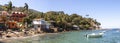 Yelapa Beach panorama Jalisco , Mexico Royalty Free Stock Photo