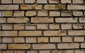 YELLO BRICK WALL IN COPENHAGEN DENMARK