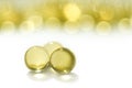 Yello pills Royalty Free Stock Photo