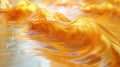 Yellow Abstract Animation Loop - 3D Render