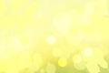 Yellow abstract bokeh texture background. Useful for presentation or desktop wallpaper Royalty Free Stock Photo
