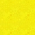 Yellow abstract diagonal square tile mosaic pattern background - vector wall design Royalty Free Stock Photo