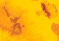 Yellow abstract dirty art. Bright yellow stains. Royalty Free Stock Photo