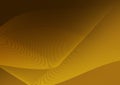 Yellow abstract wavy lines gradient texture background wallpaper design Royalty Free Stock Photo
