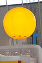 Yellow Advertising Balloon