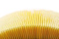 Yellow air filter for car engine Royalty Free Stock Photo