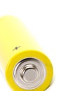Yellow alkaline battery