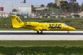 Yellow Ambulance Learjet