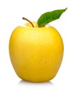 Yellow Apple Royalty Free Stock Photo