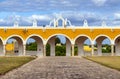 Yellow Arches, Izamal, Yucatan, Mexico Royalty Free Stock Photo