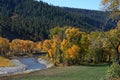 Fall colors in the mountains Royalty Free Stock Photo