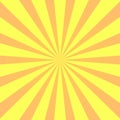 Yellow background superhero. Super hero cartoon gradient texture. Sun rays burst. Radiate sun beam, burst effect retro