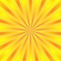 Yellow background superhero. Super hero cartoon gradient texture. Sun rays burst. Radiate sun beam, burst effect retro Royalty Free Stock Photo