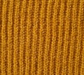 Yellow background texture made of wool related pattern Royalty Free Stock Photo
