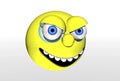 Yellow Ball with Face