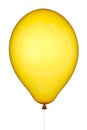 Yellow balloon Royalty Free Stock Photo