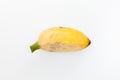 Yellow Banana on white background