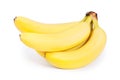 Yellow banannes Royalty Free Stock Photo