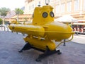 Bathyscaphe near Oceanographic Museum in Monaco