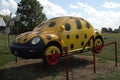 Yellow beetle car