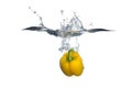 Yellow Bell Pepper Splash