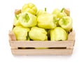 Yellow bell peppers (Capsicum annuum)