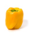 Yellow bellpepper isolated Royalty Free Stock Photo