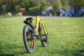 Yellow Bicycle Royalty Free Stock Photo