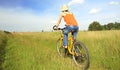 Yellow bicycle