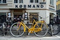 Yellow Bicycle in Copenhagen