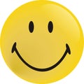 Yellow big picture smiling face