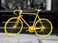 Yellow bike