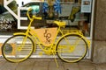 Yellow Bike in Molde