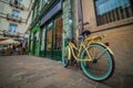 Yellow bike