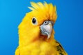 Yellow birds animals nature feathers parrot wildlife